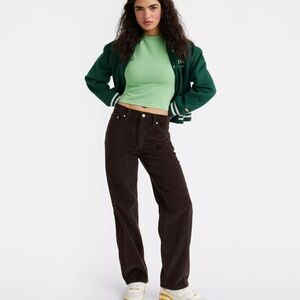 Levi’s baggy dad Brown Corduroy Pants